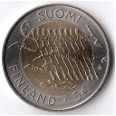 2007 - 5 euro 90° Indipendenza della Finlandia